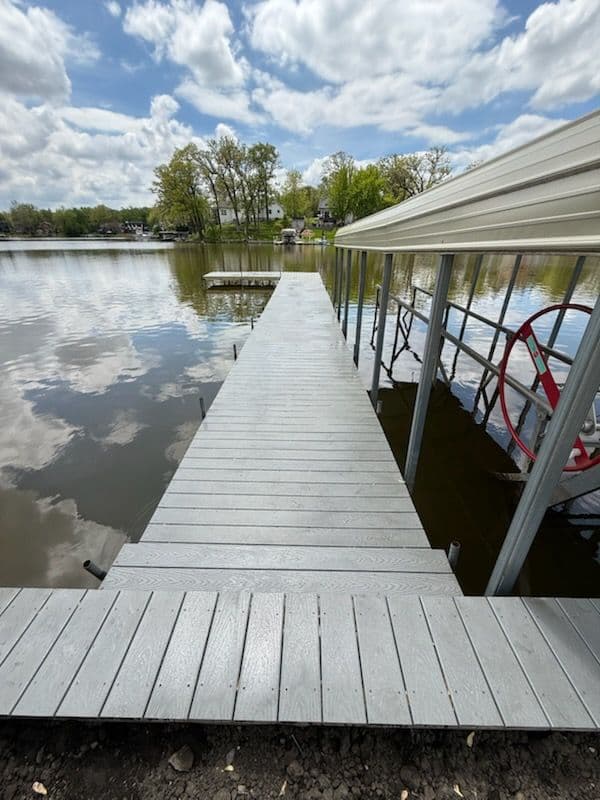 Gallery photos for Expert Seawall Installation and Dock Refinishing in Lake Dalecarlia: Image #2