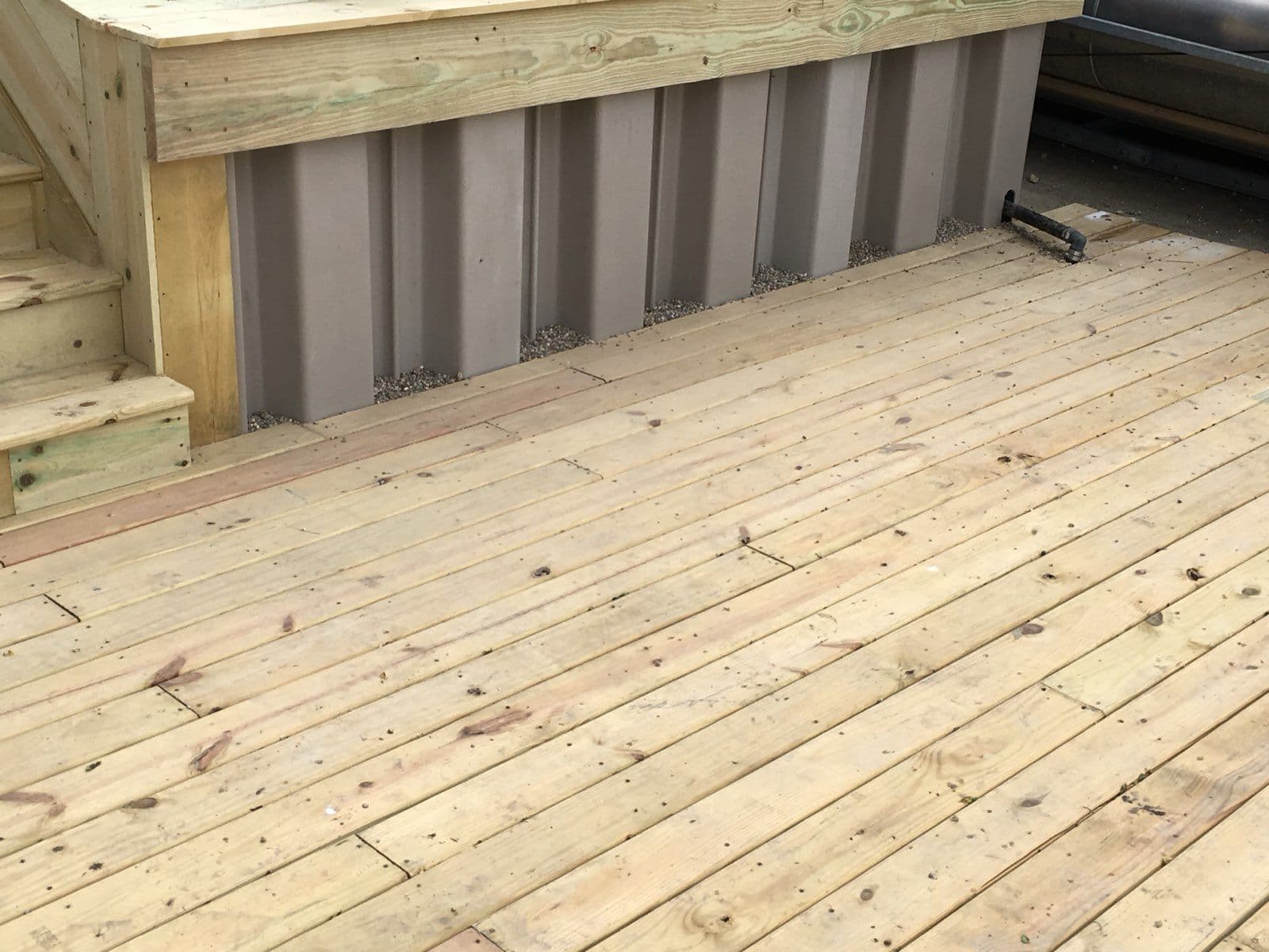 Gallery photos for Lakefront Deck and Seawall Transformation: Image #1